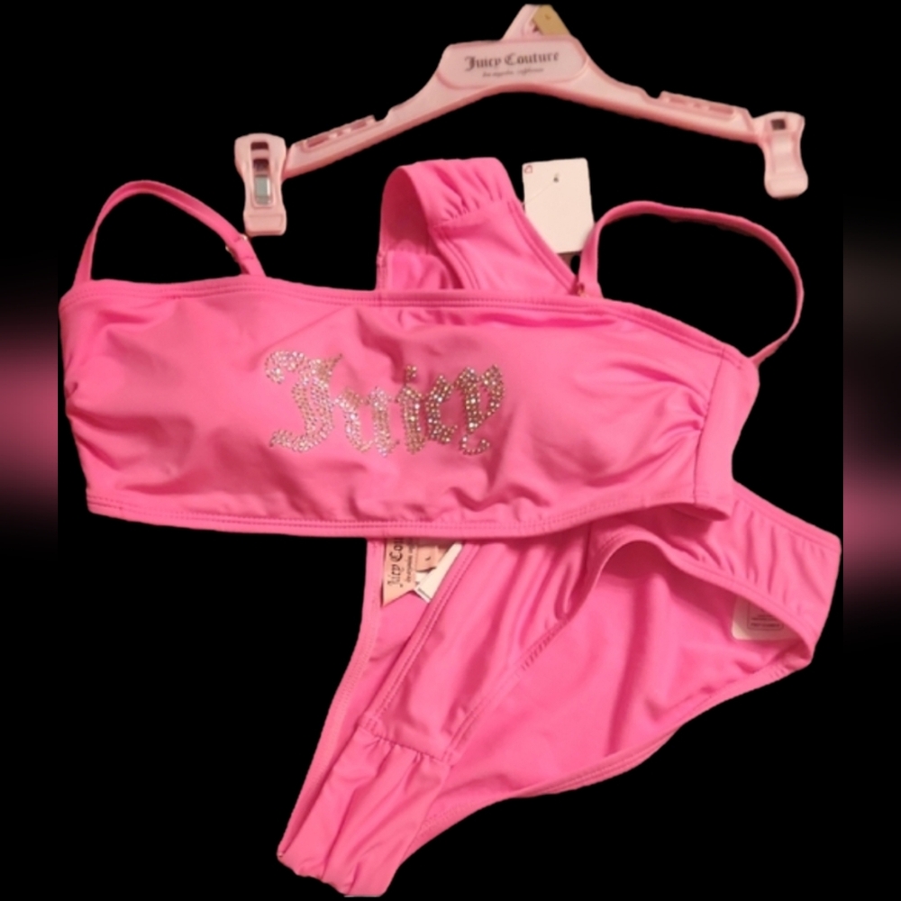 Juicy Couture Pink Bikini Set Size Large